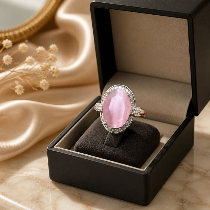 Blush Royale Crystal Ring