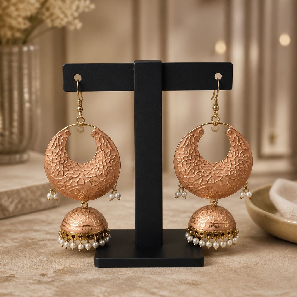 Royal Heritage Jhumka Earrings