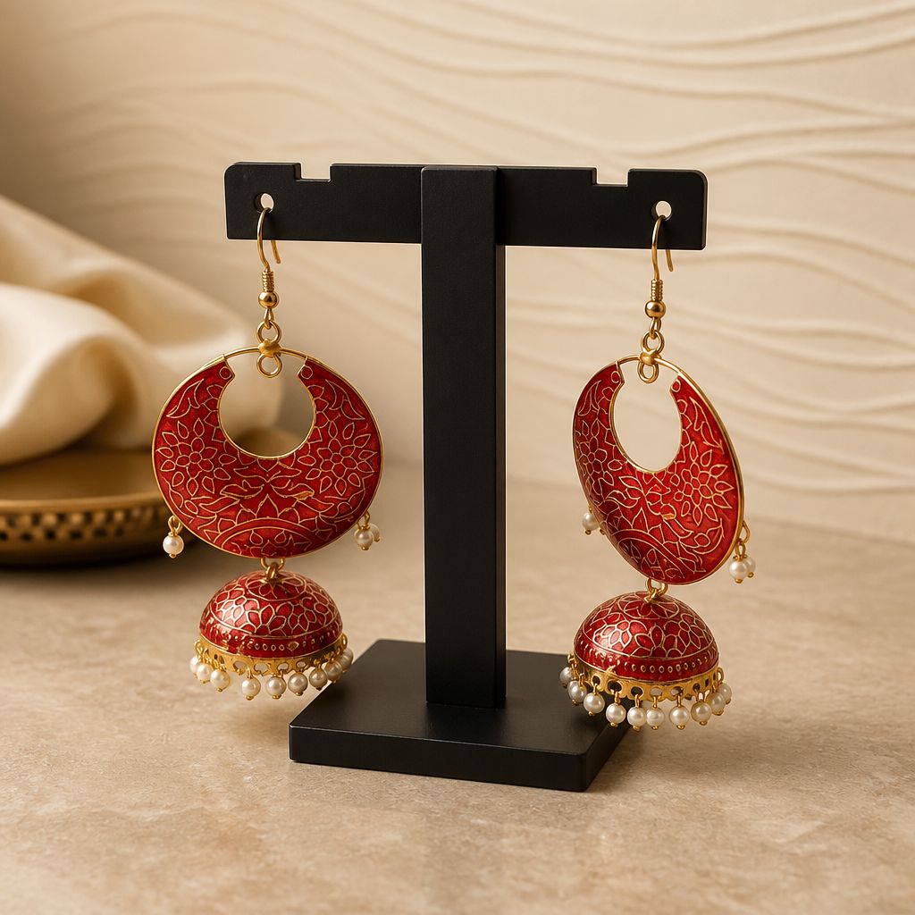 Royal Heritage Jhumka Earrings