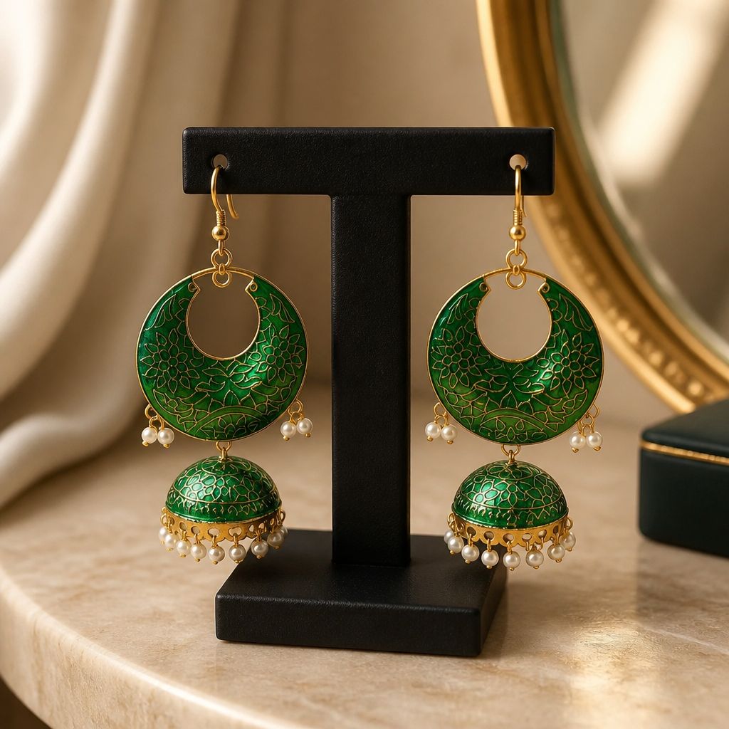 Royal Heritage Jhumka Earrings