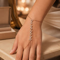 Infinity Hand Chain Angla Bracelet