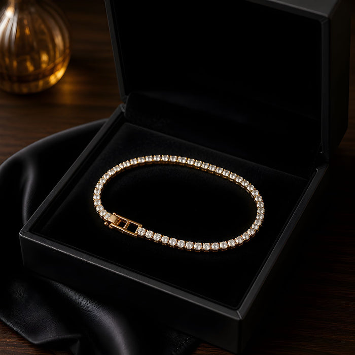 Classic Crystal Tennis Bracelet