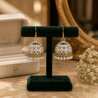 Crystal Crown Jhumka