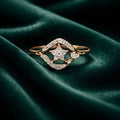 Golden Celestial Star Ring