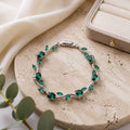 Tulip Bracelet – Silver Green Edition