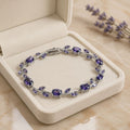 Tulip Bracelet – Silver Purple Edition