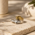 Serpent Scale Open Wrap Ring
