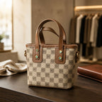 Classic Checkered Tote Bag