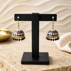 Royal Meenakari Jhumka Earrings