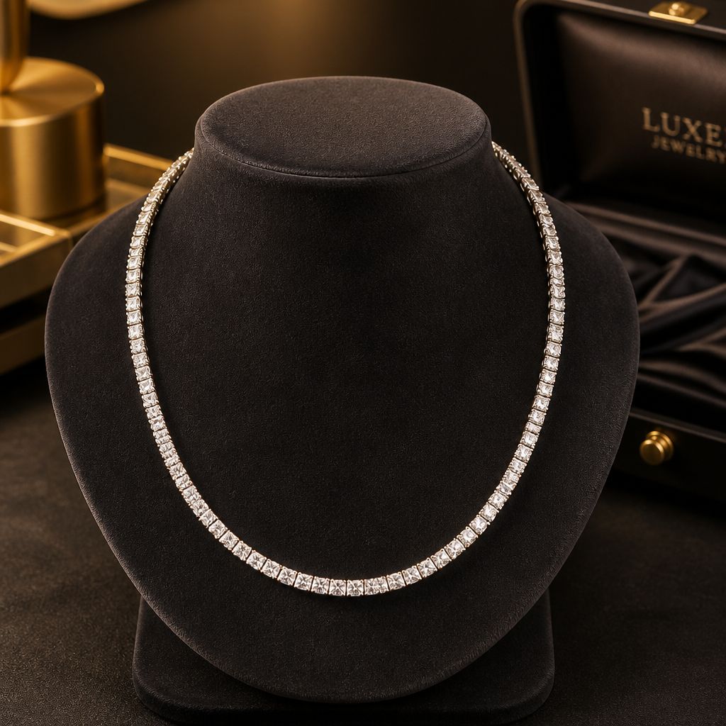 Luxury Tennis Necklace