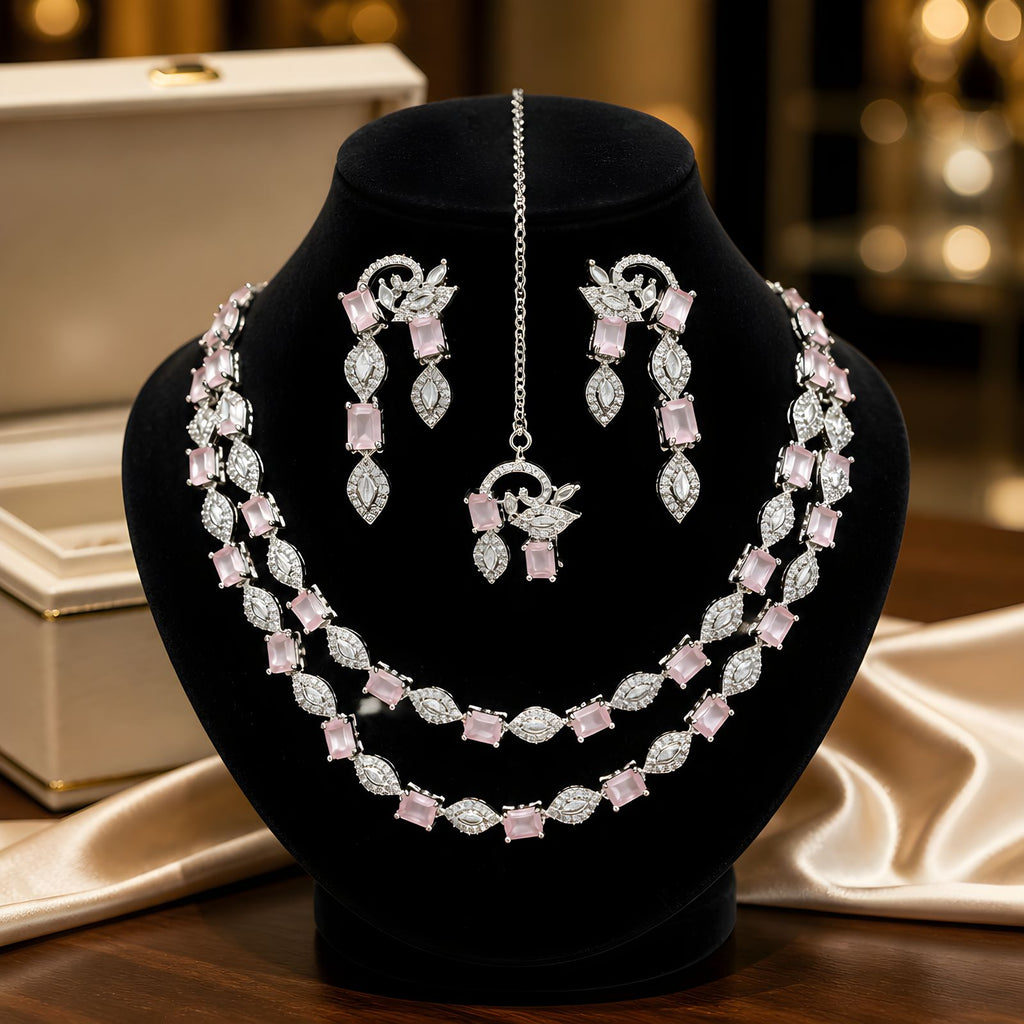 Luxury Crystal Bridal Jewelry Set